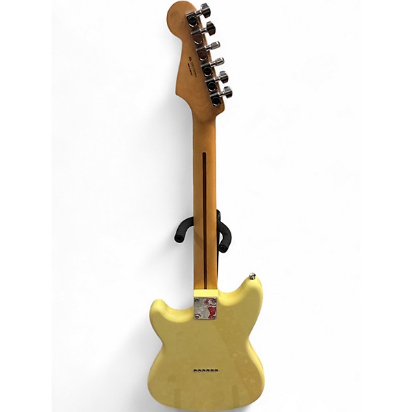 Used Fender Duo Sonic Canary Diamond Solid Body Electric Guitar