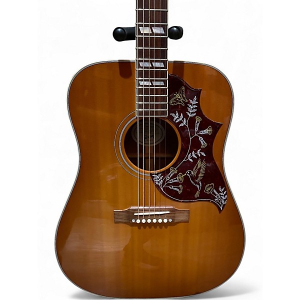 Used Gibson Hummingbird Heritage Cherry Sunburst Acoustic Electric Guitar