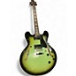 Used Heritage Custom Core H-535 Green Burst Hollow Body Electric Guitar thumbnail