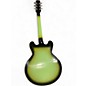 Used Heritage Custom Core H-535 Green Burst Hollow Body Electric Guitar