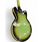 Used Heritage Custom Core H-535 Green Burst Hollow Body Electric Guitar