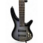Used Ibanez SR305 5 String Metallic Silver Electric Bass Guitar