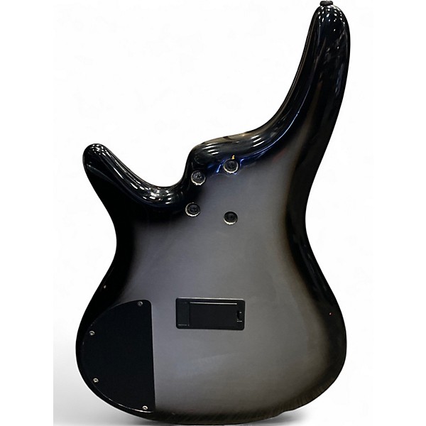 Used Ibanez SR305 5 String Metallic Silver Electric Bass Guitar