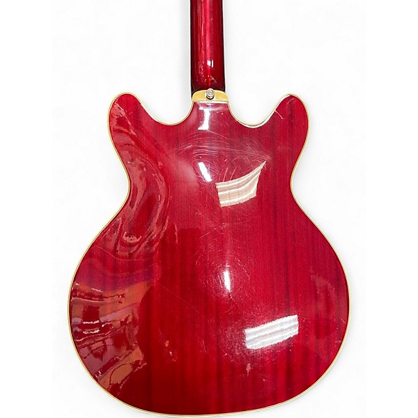 Used Guild Starfire V Cherry Hollow Body Electric Guitar