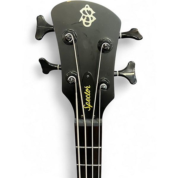 Used Spector NS Pulse II Trans Red Electric Bass Guitar