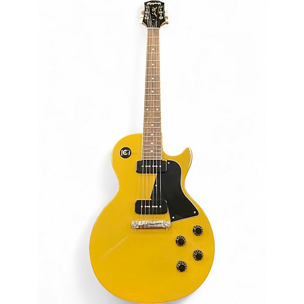 Used Epiphone INSPIRED BY GIBSON LES PAUL SPECIAL TV Yellow Solid Body Electric Guitar