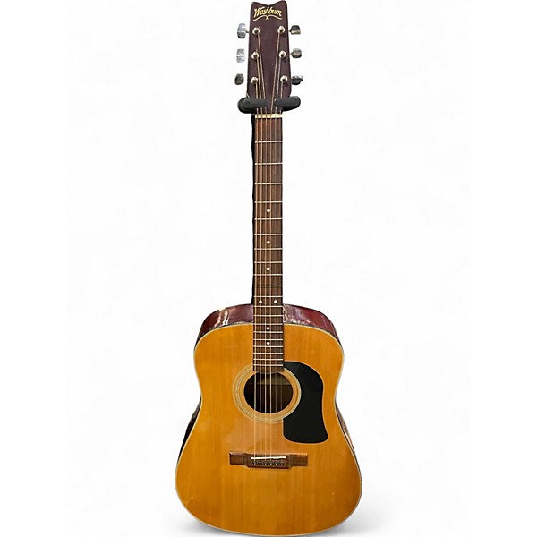 Used Washburn D10N Natural Acoustic Guitar