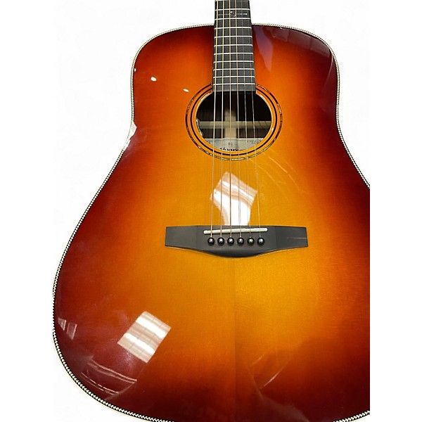 Used Alvarez LDR70 HERRINGBONE 2 Color Sunburst Acoustic Guitar