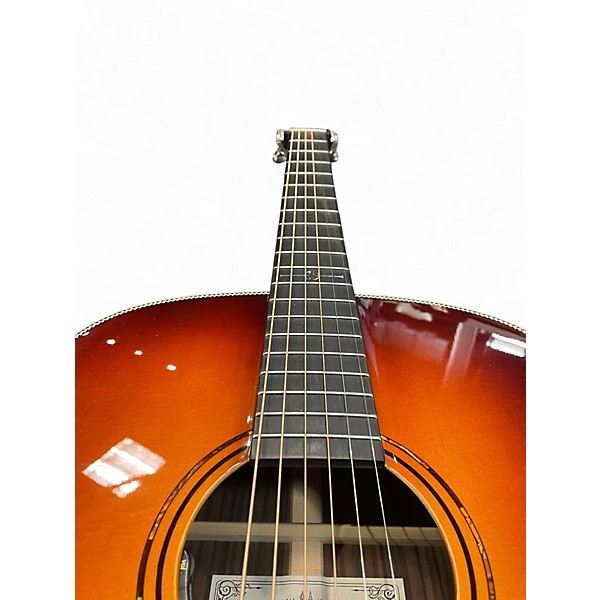 Used Alvarez LDR70 HERRINGBONE 2 Color Sunburst Acoustic Guitar