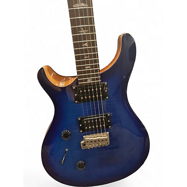 Used PRS SE CUSTOM 24 Blue Burst Electric Guitar