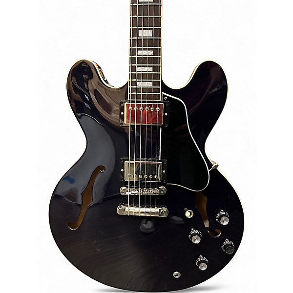 Used 2022 Gibson Mod Shop ES-335 Block Deep Purple Hollow Body Electric Guitar