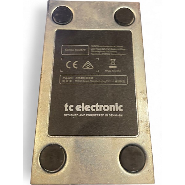 Used TC Electronic Cinders Overdrive Effect Pedal