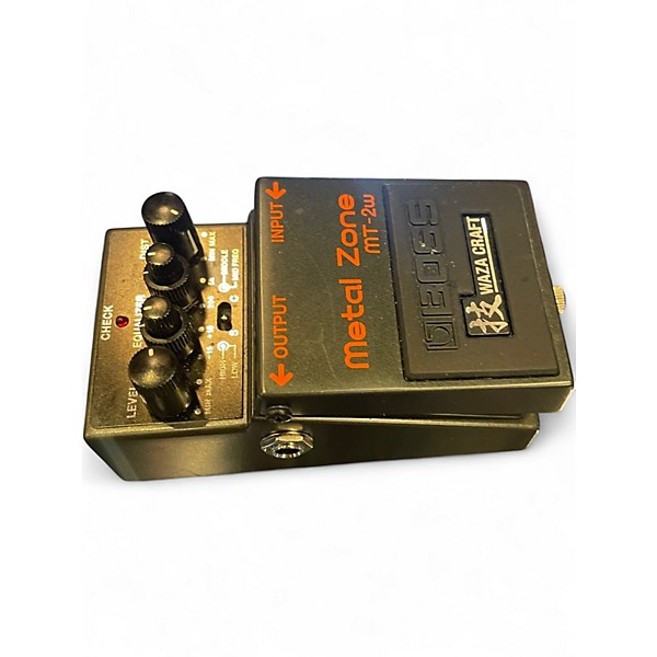 Used BOSS MT2W Metal Zone Waza Craft Effect Pedal