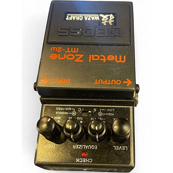 Used BOSS MT2W Metal Zone Waza Craft Effect Pedal