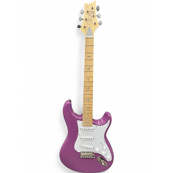 Used PRS SE Silver Sky SUMMIT PURPLE Solid Body Electric Guitar