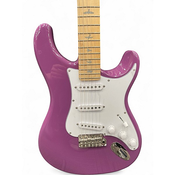 Used PRS SE Silver Sky SUMMIT PURPLE Solid Body Electric Guitar
