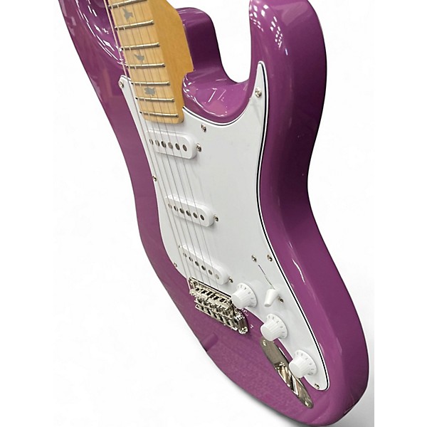 Used PRS SE Silver Sky SUMMIT PURPLE Solid Body Electric Guitar