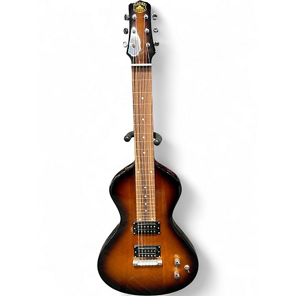 Used Asher Guitars & Lap Steels Electro Hawaiian Junior Tobacco Burst Lap Steel