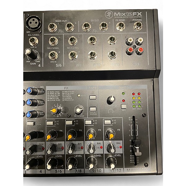 Used Mackie Mix12 FX Unpowered Mixer