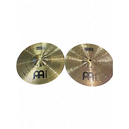 Used MEINL 14in HCS Hi Hat Pair Cymbal