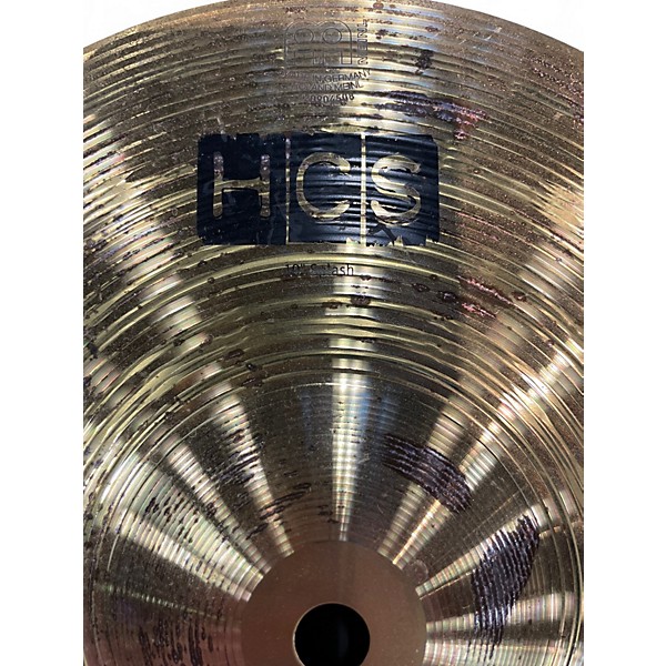 Used MEINL 10in HCS Splash Cymbal