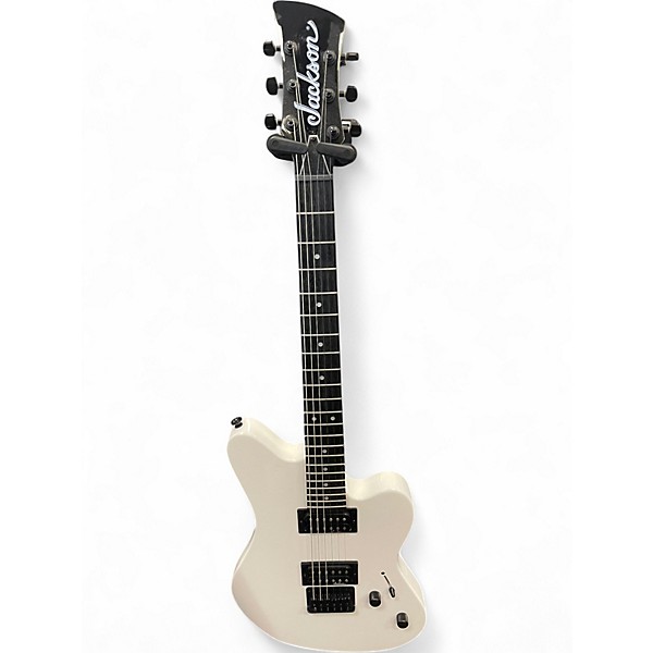 Used Jackson SURFCASTER JS22 White Solid Body Electric Guitar