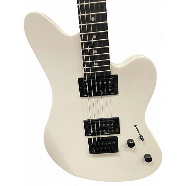Used Jackson SURFCASTER JS22 White Solid Body Electric Guitar