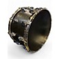 Used Ludwig 14in Classic Snare Satin Black Drum thumbnail