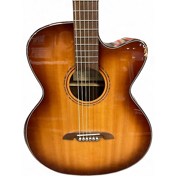 Used Alvarez ABT710CEARSHB Baritone Acoustic 2 Color Sunburst Acoustic Guitar