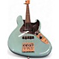 Used Fender Player II Jazz Aquatone Blue Electric Bass Guitar