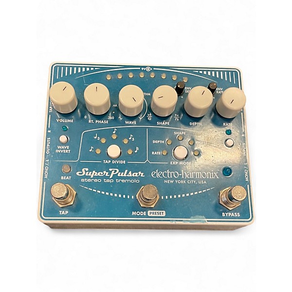 ギター ELECTRO-HARMONIX SUPER PULSAR Used Electro-Harmonix Super Pulsar Effect Pedal | Guitar Center