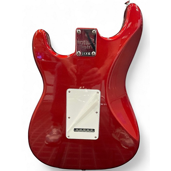 Used 2024 Fender Standard Stratocaster Red Solid Body Electric Guitar