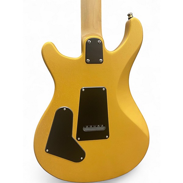 Used PRS SE Standard 24 Metallic Gold Solid Body Electric Guitar