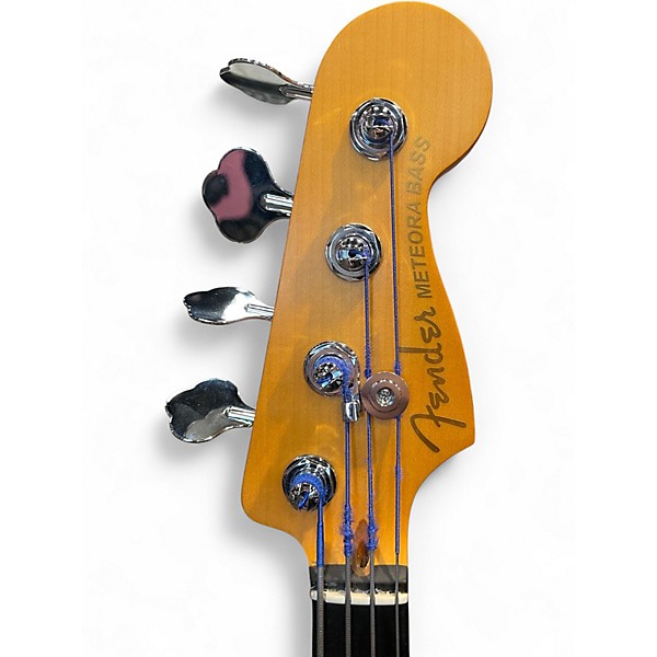 Used Fender ULTRA METEORA II Texas Tea Electric Bass Guitar