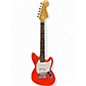 Used 1997 Fender JAG-STANG Fiesta Red Solid Body Electric Guitar thumbnail