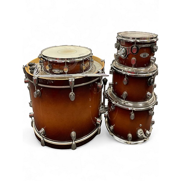 Used PDP by DW 5 Piece M5 Series Brown Sunburst Drum Kit