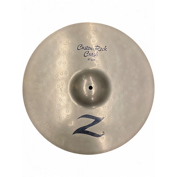 Used Zildjian 18in Z Custom Rock Crash Cymbal