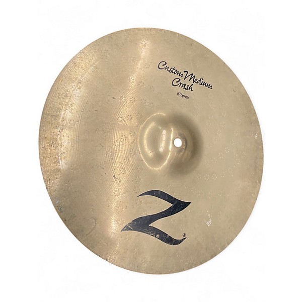Used Zildjian 16in Z Custom Medium Crash Cymbal
