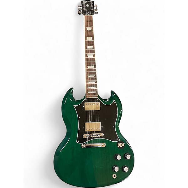 Used 2023 Gibson SG Trans Green Solid Body Electric Guitar