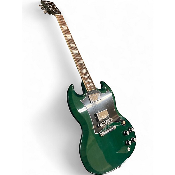 Used 2023 Gibson SG Trans Green Solid Body Electric Guitar