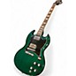 Used 2023 Gibson SG Trans Green Solid Body Electric Guitar