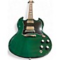 Used 2023 Gibson SG Trans Green Solid Body Electric Guitar