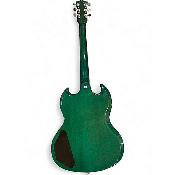 Used 2023 Gibson SG Trans Green Solid Body Electric Guitar