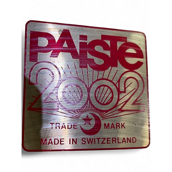 Used Paiste 16in 2002 CRASH Cymbal