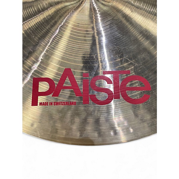 Used Paiste 20in 2002 Ride Cymbal