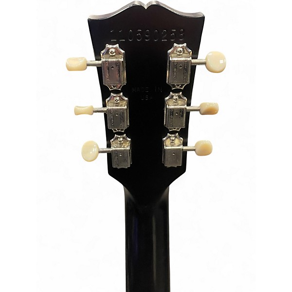 Used Gibson Les Paul Junior Tribute DC Black Solid Body Electric Guitar