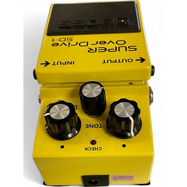 Used BOSS SD1 Super Overdrive Effect Pedal