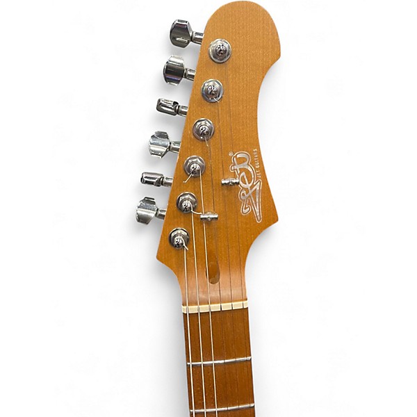 Used Jet JS450 Antique White Solid Body Electric Guitar