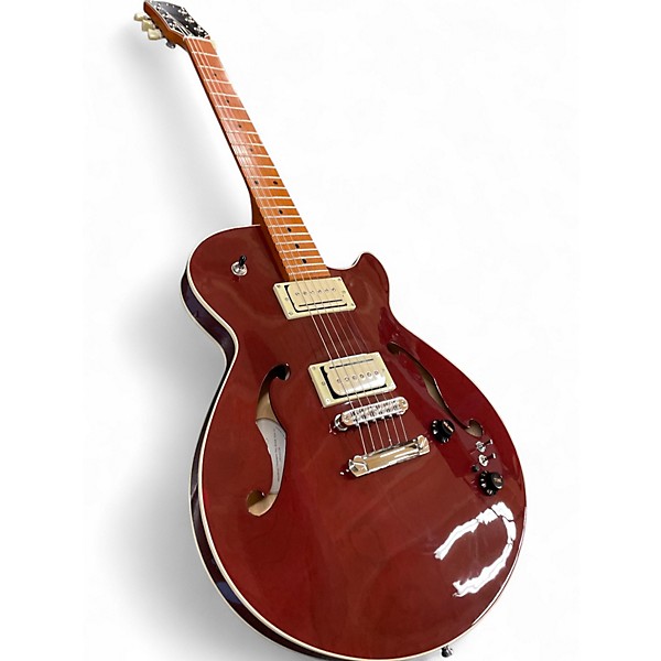 Used Godin MONTREAL PREMIERE PRO AZTEK RED SF Hollow Body Electric Guitar