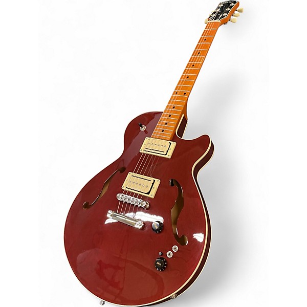 Used Godin MONTREAL PREMIERE PRO AZTEK RED SF Hollow Body Electric Guitar